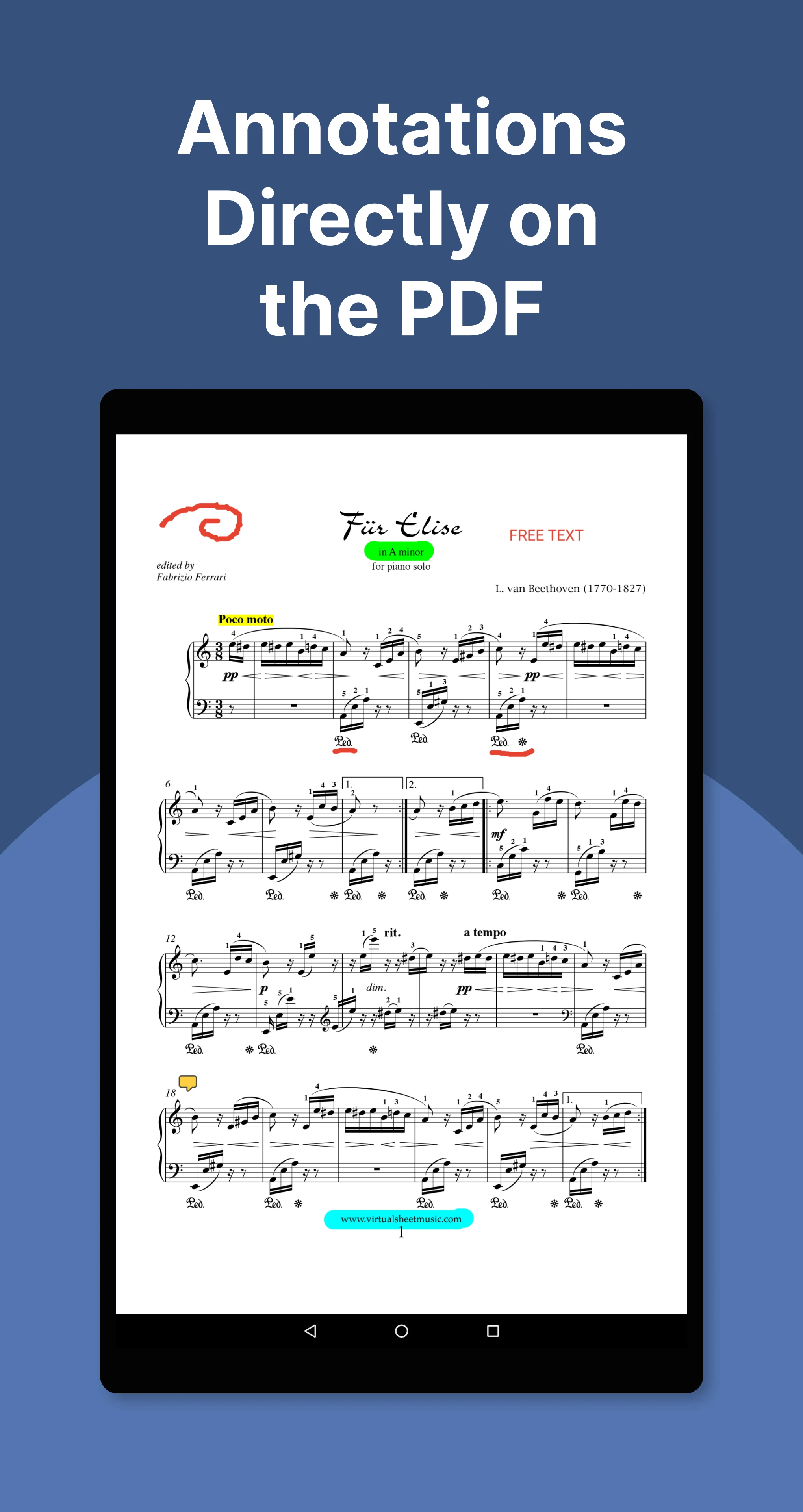 GoScore—PDF Sheet Music Reader screenshot